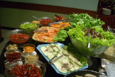 Churrasco salad bar